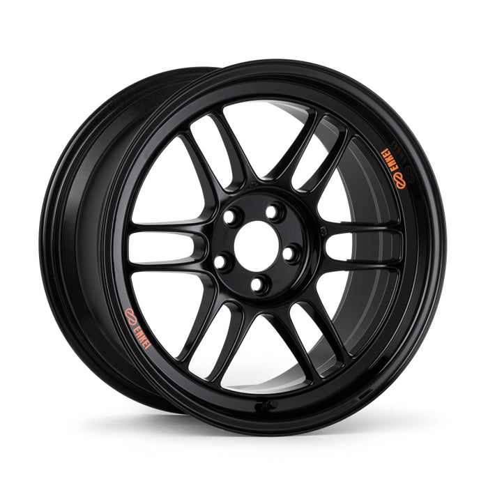 Enkei RPF1 18x8.5 5x114 30mm Offset F1 Gloss Black Wheel