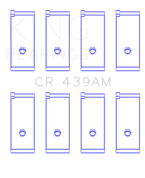 King Engine Bearings Honda A18A1/A20A1/B20A3/BS1/ES/ET1-2 Connecting Rod Bearing Set