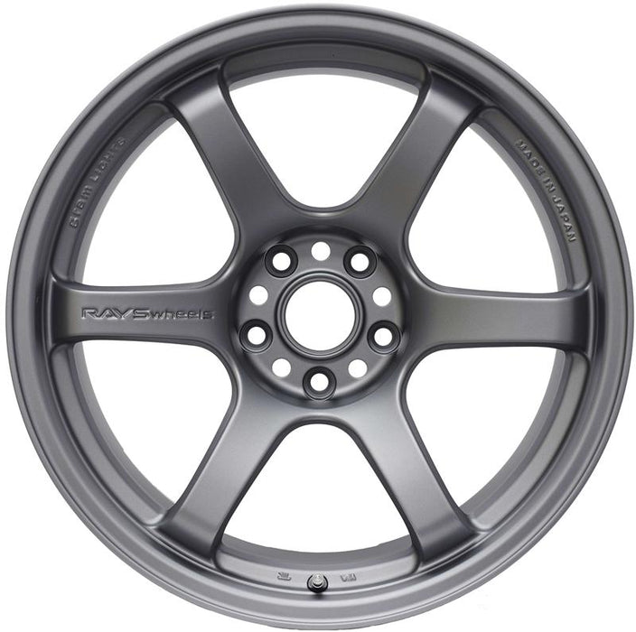 Gram Lights 57DR 15x8.0 +35 5x114.3 Gunblue Wheel