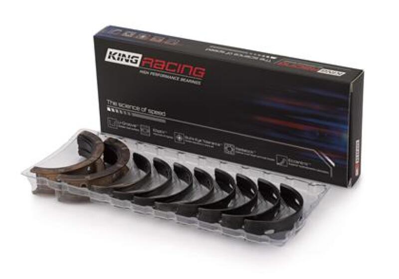 King 1992+ Mitsubishi 4G63/4G64 EVO I-IV Coated Performance Main Bearing Set - Size STDX