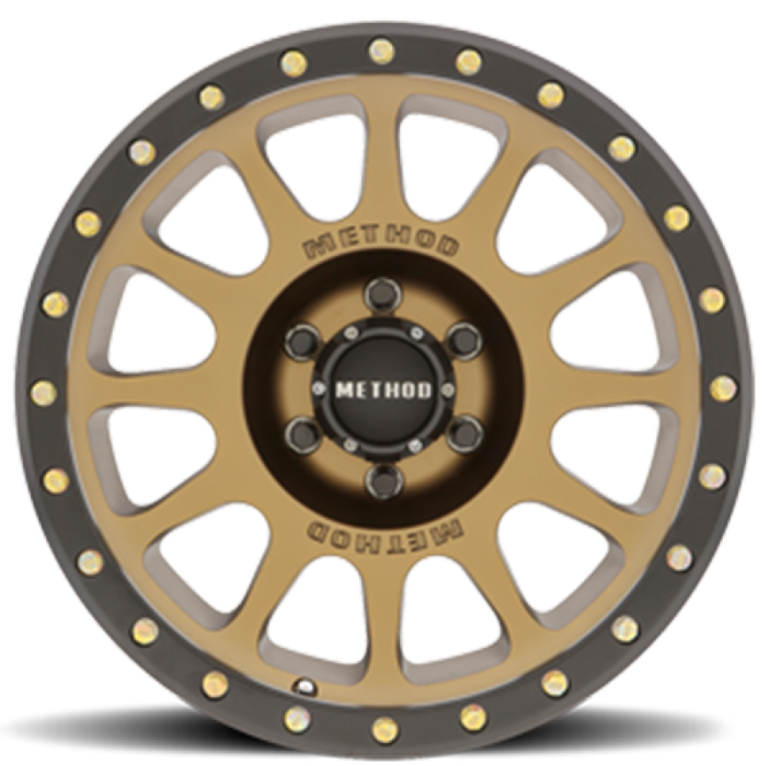 Method MR305 NV 17x8.5 25mm Offset 6x135 94mm CB Method Bronze - Matte Black