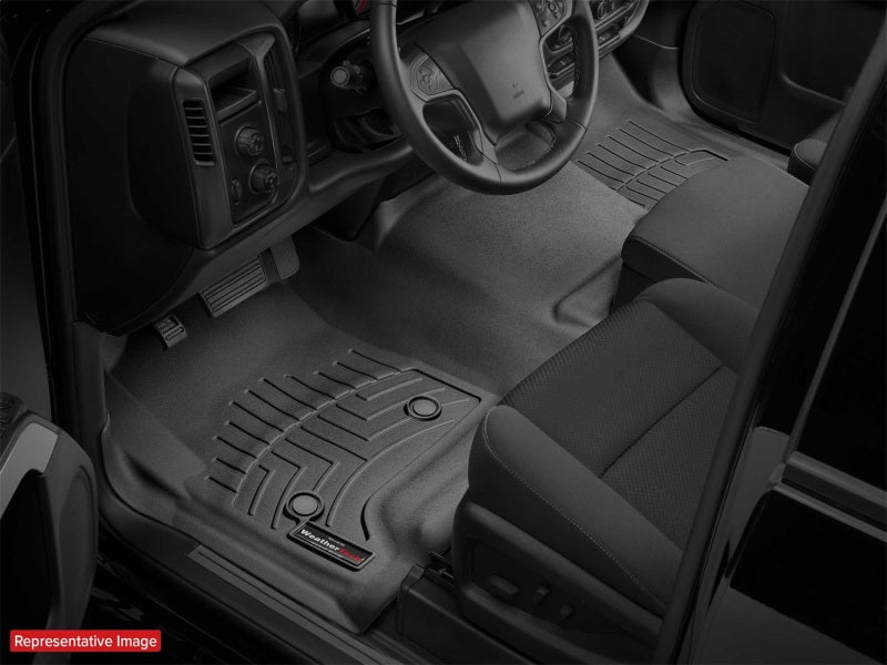 WeatherTech 25-26 Lincoln Navigator 2nd & 3rd Row Rear FloorLiner - Black