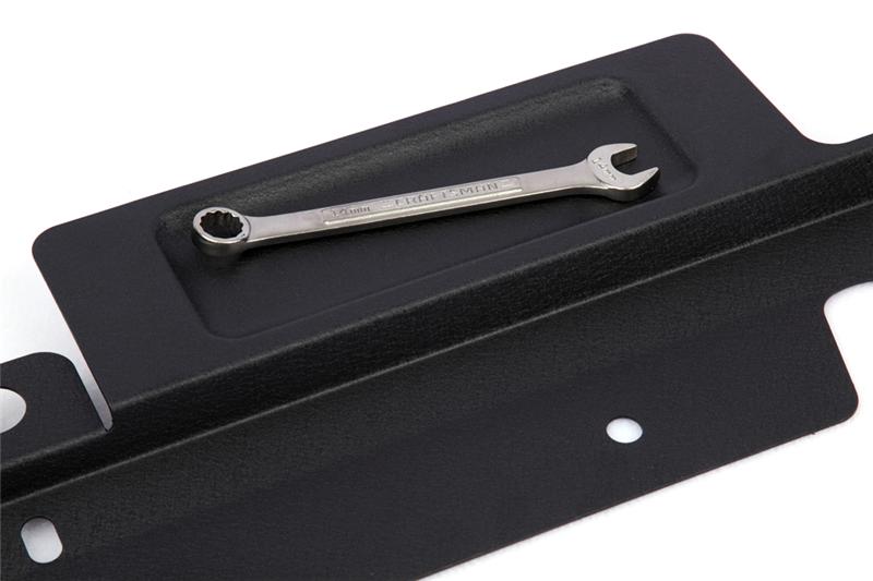 GrimmSpeed 08+ Subaru Impreza/WRX/STI Radiator Shroud w/Tool Tray - Black