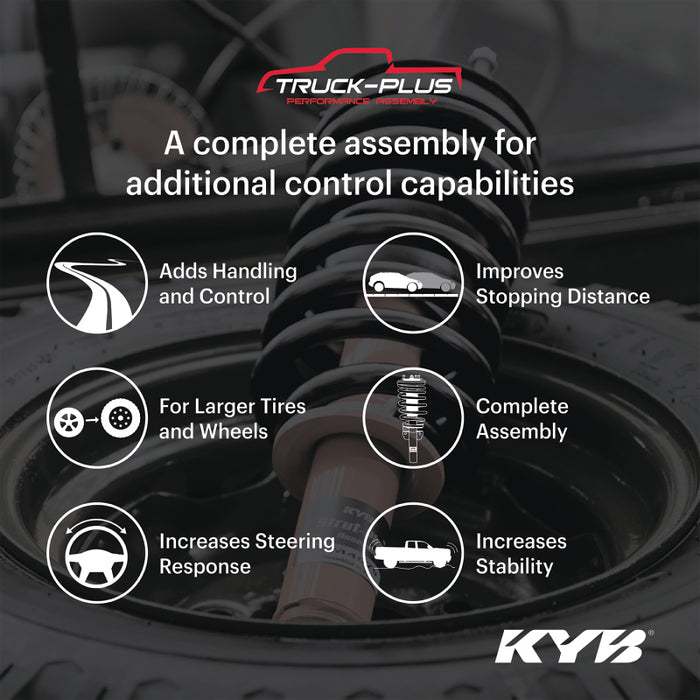 KYB 16-23 Toyota Tacoma 4WD Truck-Plus Performance Upgrade - Front Left