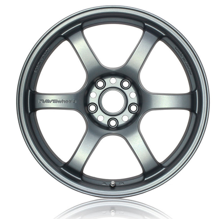 Gram Lights 57DR 18x8.5 +37 5x108 Gun Blue 2 Wheel