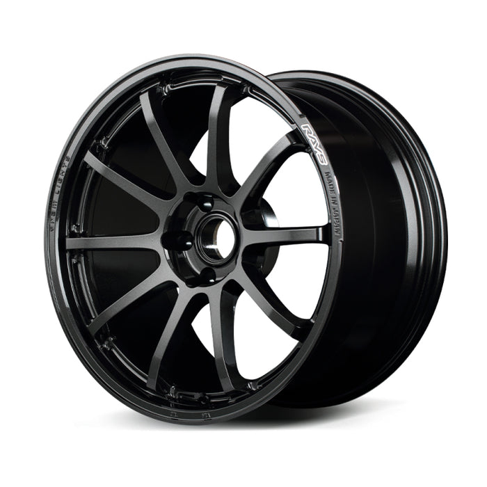 Gram Lights 57NR 18x9.5 +22 5x114.3 Glass Black Wheel