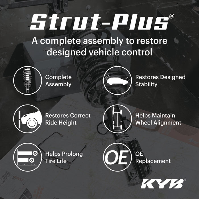 KYB 16-23 Toyota Tacoma 4WD Strut-Plus Kit - Front Right