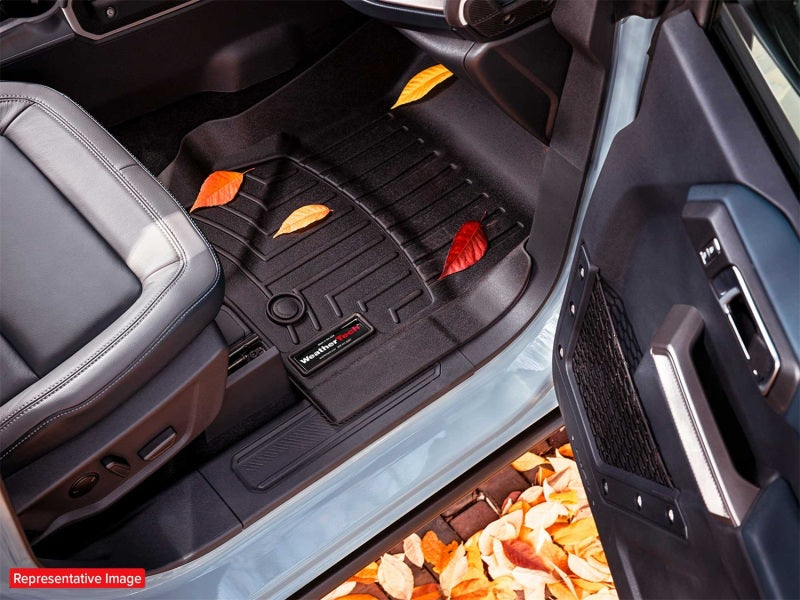 WeatherTech 25-26 Cadillac Escalade IQ 2nd & 3rd Row Rear FloorLiner - Black