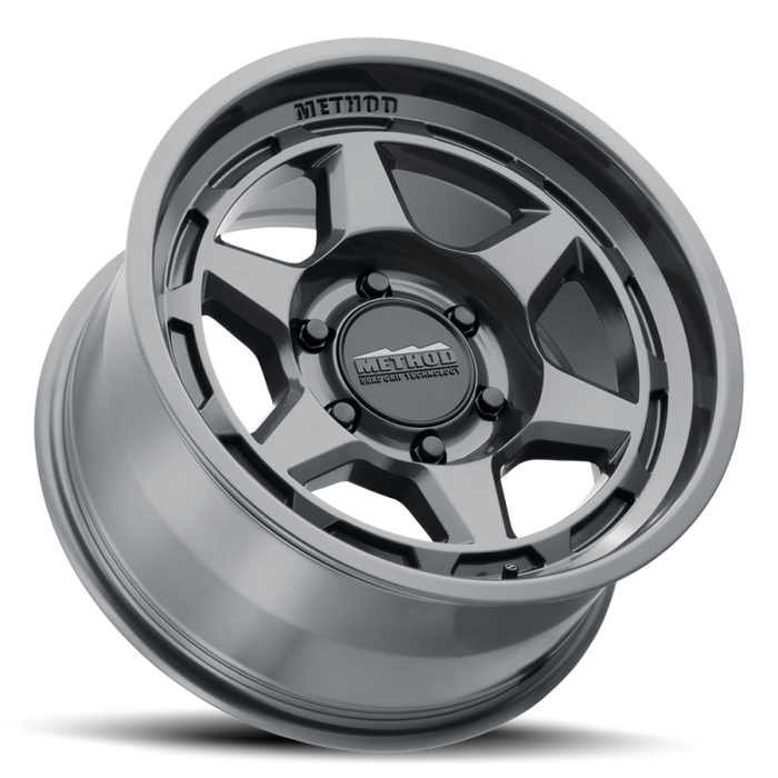 Method MR708 Bead Grip 17x8.5 0mm Offset 6x5.5 106.25mm Centerbore - Gloss Titanium