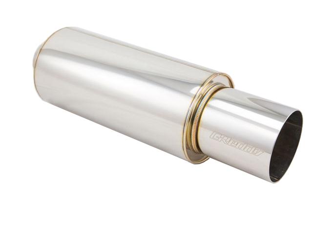 GReddy 11-14 Subaru WRX/STI (Sedan) 76mm Single Side Cat-Back Revolution RS Exhaust