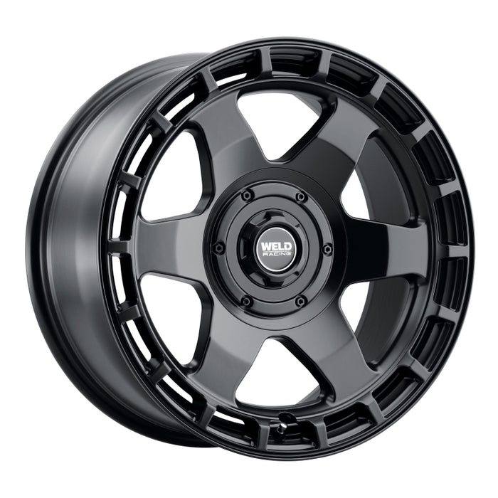 Weld Off-Road Ridge 20x9 - 8x170 BP - ET0 - 125.1mm CB - Satin Black Wheel