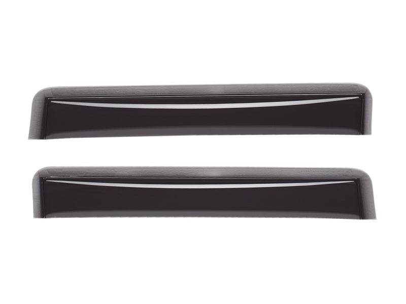 WeatherTech 02-08 Dodge Ram 1500 QuadCab Front & Rear Side Window Deflectors - Matte Black