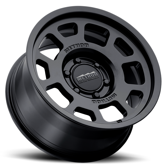 Method MR705 17x8.5 0mm Offset 5x5 71.5mm CB Matte Black Wheel