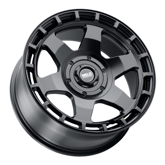 Weld Off-Road Ridge 20x9 - 8x170 BP - ET0 - 125.1mm CB - Satin Black Wheel