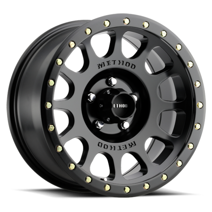 Method MR305 NV 18x9 0mm Offset 5x150 116.5mm CB Matte Black Street Loc Wheel