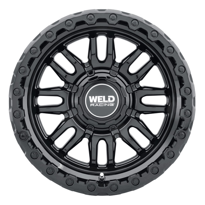 Weld Off-Road Swift 17x9in - 5x114.3 / 5x127 BP - ET-12 - 78.1mm CB - Gloss Black Wheel & Ring