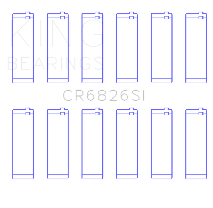 King Engine Bearings Holden 175/190 3.6L Connecting Rod Bearing Set