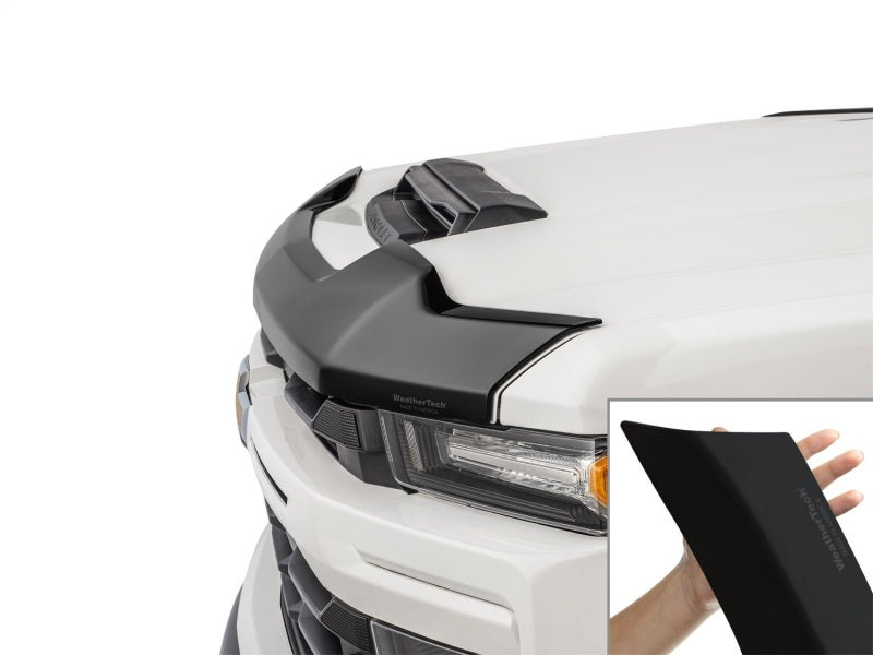 WeatherTech 19-26 GMC Sierra/Sierra Denali Ltd 1500 CrewCab/DoubleCab Hood Protector - Matte Black