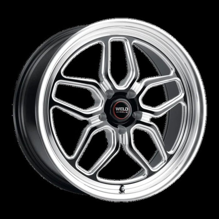 Weld Racing 20x9 Laguna 5x114.3 ET29 BS6.10 Gloss BLK MIL DIA 72.56