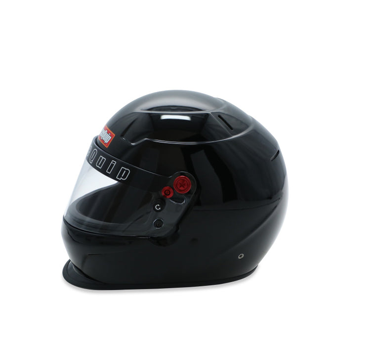 RaceQuip PRO25 SA2025 GLBLK MED HELMET