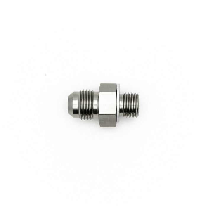 DeatschWerks 6AN Male Flare To M12 X 1.5 Male Metric Adapter  (Incl. Crush Washer)