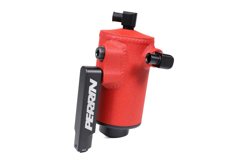 Perrin 22-23 Subaru WRX Air Oil Separator - Red