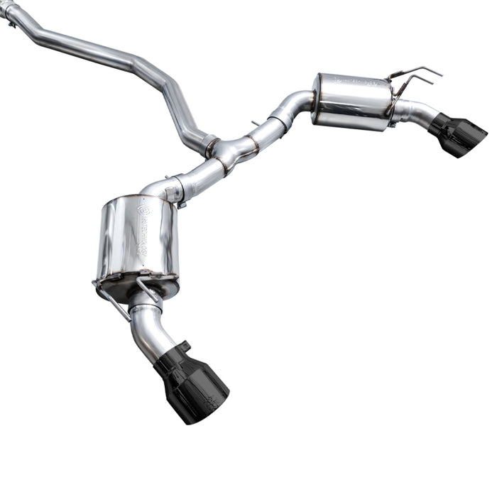 AWE Tuning 22+ Honda Civic Si/Acura Integra Touring Edition Catback Exhaust - Dual Diamond Black Tip