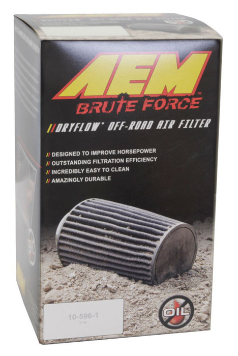 AEM 3 inch x 8 inch DryFlow Air Filter