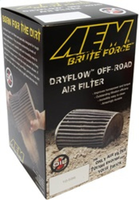 AEM DryFlow Air Filter 5.75in Base OD x 4in Flange ID x 7in H