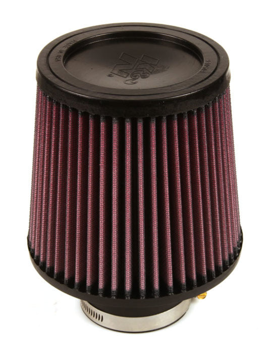 K&N Filter Universal Rubber Filter 2 3/4 inch Flange 6 inch Base 5 inch Top 5 1/2 inch Height