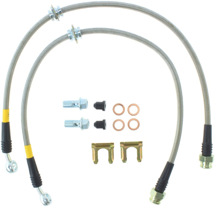 StopTech 02-07 WRX Stainless Steel Rear Brake Lines