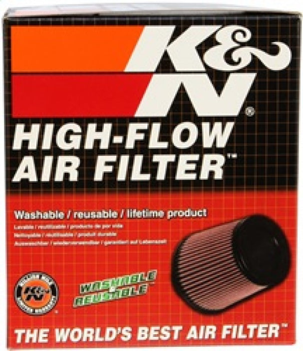 K&N Filter Universal Rubber Filter-Rd Tapered 3in Flange ID x 6in Base OD x 5in Top OD x 5.563in H