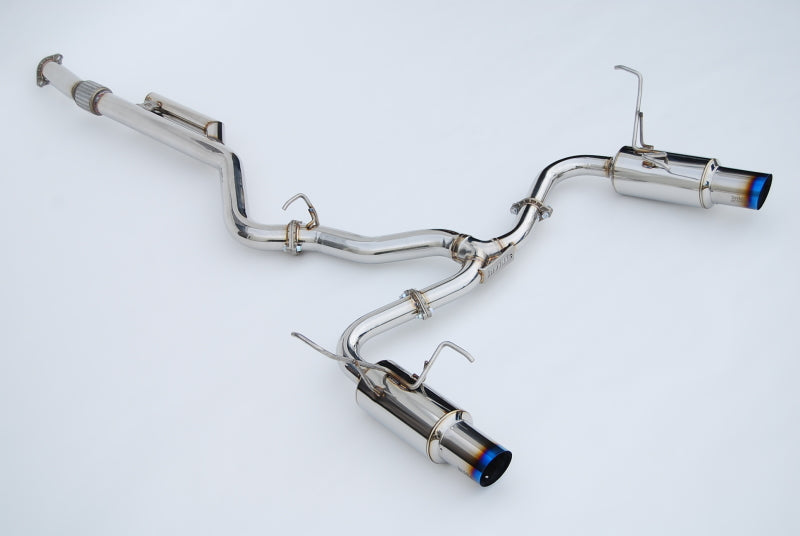 Invidia 2022+ Subaru WRX N1 Twin Outlet Single Layer Tip Cat-Back Exhaust