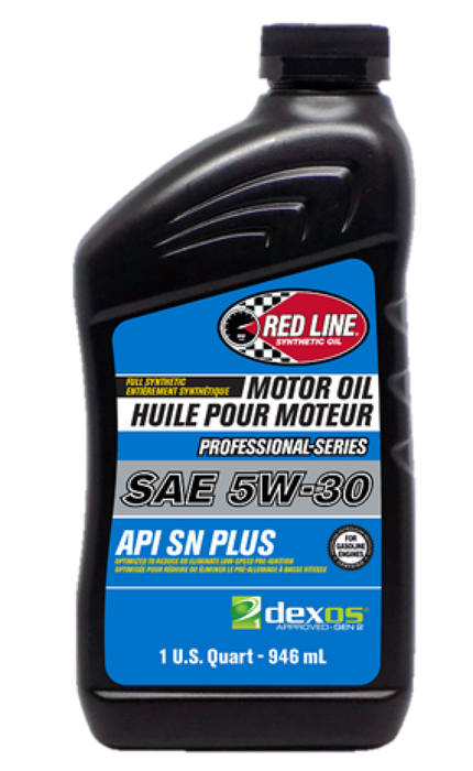 Red Line Pro-Series 5W30 DEX1G2 SN+ Motor Oil - Quart