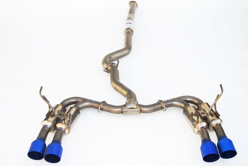 Invidia 2015+ WRX/STi Gemini 80mm Full Titanium Quad 101mm Tip Cat-Back Exhaust