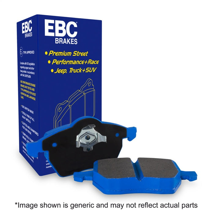 EBC 17-21 Honda Civic Type-R (FK8) Bluestuff Front Brake Pads